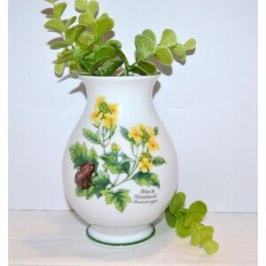 Vintage Vase Worcester Herbs England Wild Thyme Jardeniere